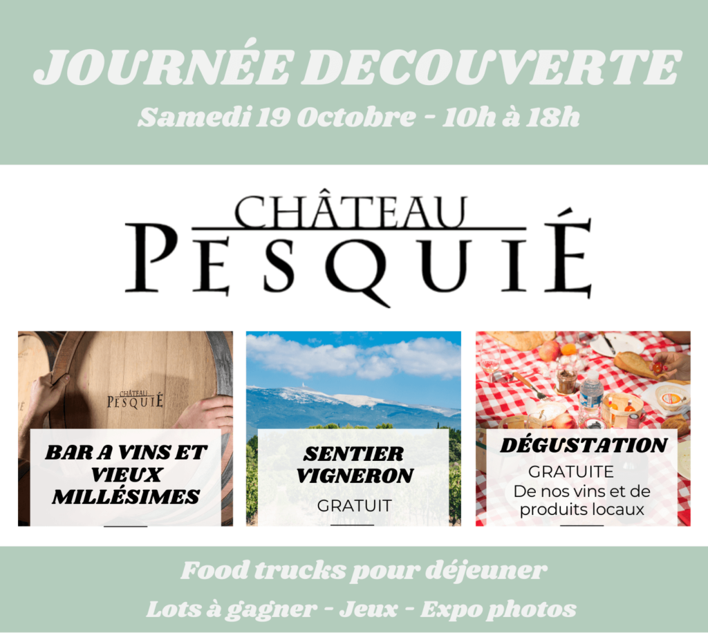 journée découverte chateau pesquié